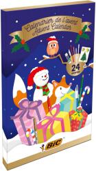 BIC Adventi Naptár - 24 Kreatív Karácsonyi Meglepetés Gyerekeknek: Tollak, Színes Ceruzák, Filctollak, Ragasztó és Írószerek (9517712)