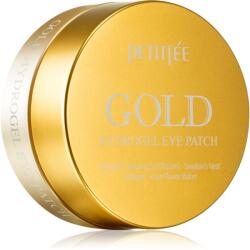 PETITFÉE Gold хидрогелова маска за зоната около очите с 24 каратово злато 60 бр