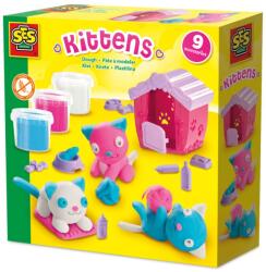 SES Creative készlet, Gyurma, Cicák