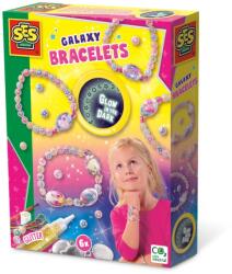 SES Creative készlet - Galaxis Karkötők, Sötétben Világítanak