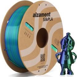 Alzament PLA Silk Dual Color 1 kg Blue-Green (ALZMNTSD05)