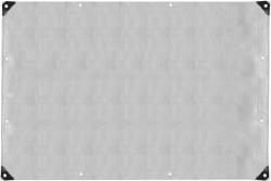  Springos Takaróponyva - Vízálló, UV Álló - 4x8m - Szürke (GA2141)