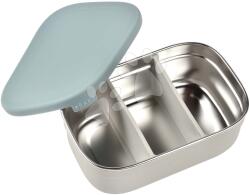 Beaba Cutie pentru gustare Stainless Steel Lunch Box Beaba Velvet Grey/Baltic Blue 760 ml din oțel inoxidabil, gri-albastru (BE914003)