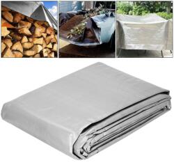 Springos vízálló Takaróponyva 6x8m 210g/m2, UV védelemmel ellátott - Szürke (GA2139)