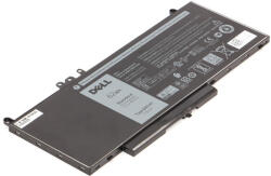 Dell Latitude E5250 Laptop akkumulátor, gyári új, 4 cellás (7650mAh)