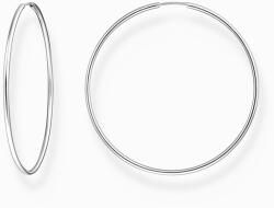 Thomas Sabo CR729-001-21 Silver hoop earrings 60 mm , női