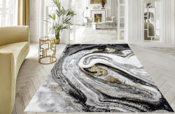  Modern szőnyeg Marble 163 (Black) 200x280cm Fekete-Arany