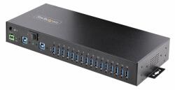 StarTech Hálózati Csatlakozó 2 x USB 3.2 Gen 1 3.1 Gen 1 Type-B 5000 Mbit/s Fekete