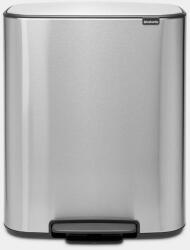 Brabantia 2 х 30 л цвят матиран инокс кош за смет Brabantia от серия Bo Pedal (1003192)