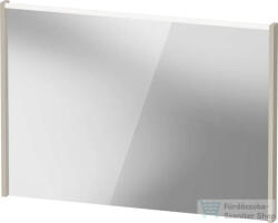 Duravit D-CODE 100x70 cm-es tükör LED világítással, matt taupe DC7078091910000 (DC7078091910000)