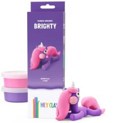 HEY CLAY Figura Unikornis Lila Brighty Ajánlott 3-99 éves korig lányoknak (15192)