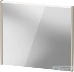 Duravit D-CODE 80x70 cm-es tükör LED világítással, matt taupe DC7077091910000 (DC7077091910000)