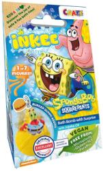 Retoys Inkee, vegan fürdőgolyó csomag SpongyaBob fiurával, hamburger aromájú Ajánlott 3-99 éves korig unisex (15280)