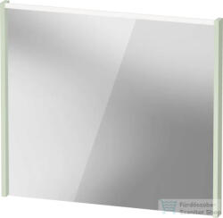 Duravit D-CODE 80x70 cm-es tükör LED világítással, matt halványzöld DC70770HHHH0000 (DC70770HHHH0000)