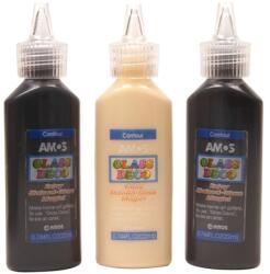 Amos Üvegfesték kontúr 3 darabos készlet Ajánlott 3-6 éves korig lányoknak (32124)