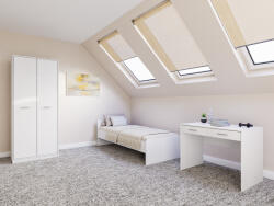  Hálószoba garnitúra Novsore 157 (Fehér)