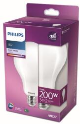 Philips 8718699764654 LED izzó 1x23W | E27 | 3452lm | 4000K - hidegfehér, matt fehér, EyeComfort