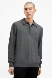 AllSaints gyapjú pulóver KILBURN könnyű, férfi, szürke, M091KB - szürke M