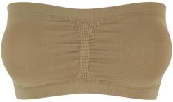 Urban Classics Női párnázott Bandeau Top XL zöld