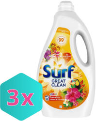 Surf Hawaiian Dream&Coconut folyékony mosószer 3L KARTON - 3 db (K8710447400722)
