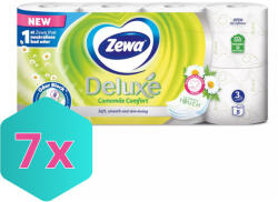 Zewa toalettpapír 3r. , 150lap/tek, 8tek/csg, Camomile KARTON - 7 db (K7322541171708)