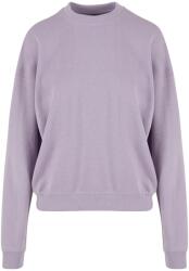 Urban Classics Női / Női frottír anyagból készült Crew nyakú túlméretezett pulóver XS mályva|rózsaszín