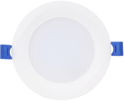 TRACON LED-DLS-6NW Kompakt beépíthető LED mélysugárzó SAMSUNG chippel 230 VAC, 6W, 480lm, D=120 mm, 4000 K, (LED-DLS-6NW)