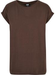 Urban Classics Női kiterjesztett vállú póló 4XL barna