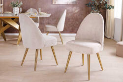 Stílusos étkezőszék Casanova bézs kord