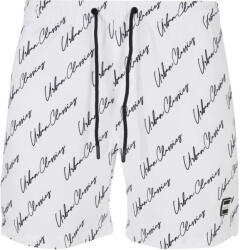 Urban Classics Férfi script logós úszónadrág XL fehér
