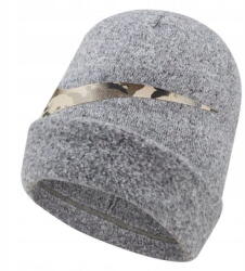 Nike Szürke sapka Nike Therma DO8170-355 logóval, univerzális beanie (DO8170-355)