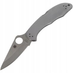 Spyderco Összecsukható kés Edc mappa Spyderco Delica 4 Stainless Steel Plain VG-10 (C11P)