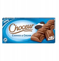 Choceur 185 g Cookies & Cream Tejcsokoládé (4061458173100)