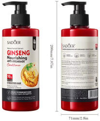 Sadoer Ginzenges hajhullás elleni hajbalzsam 500ml