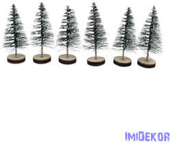 Talpas fenyő 6, 5 cm*6 db - Sötét Zöld