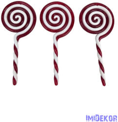  Műanyag nyalóka bot - Kerek tetejű