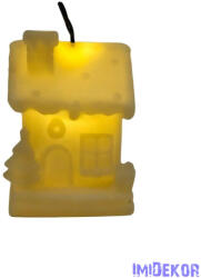  Led gyertya - Mézeskalács házikó