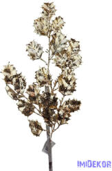  Metál flitteres magyal ág - Pezsgő