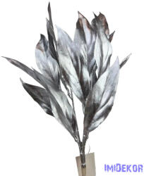  Metál műzöld csokor 14 - Ezüst