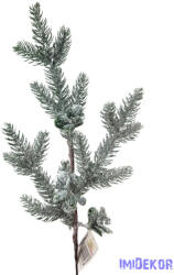 Csillámos hódarás fenyőág