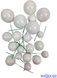  Drótos gömb mix - Fehér
