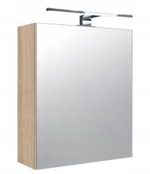 Better Home Fürdőszobai tükrös szekrény Better Home 50 cm-es tükrös fürdőszobaszekrény (S_S_Z+LED)