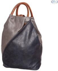 Hernan Bag's Collection Hernan szürke-kék női hátitáska