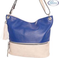 Hernan Bag's Collection Hernan kék-bézs női táska