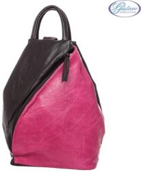Hernan Bag's Collection Hernan fekete-fukszia női hátitáska