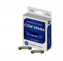Marba Light Izzók C5W 39MM Led Cső ML39TRW Fehér cső autóbelső Erős
