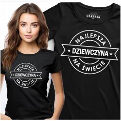 Gartees Női Póló A Világ Legjobb Barátnője Ajándék Lánynak