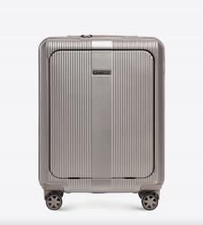 WITTCHEN Kabin bőrönd polikarbonátból, 15"-os laptop tartóval, pezsgőszínű (56-3P-900-87)