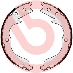 Brembo S 61 542 Fékpofák készlet, fék