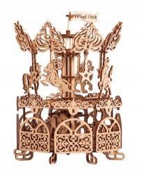 Wood Trick Fa körhinta mechanikus 3D összecsukható modell (WDTK042)